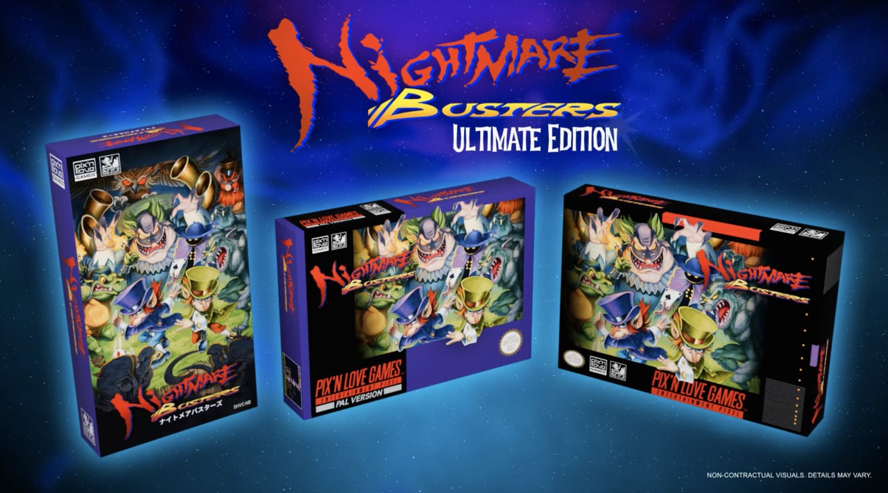 Nova Edição Ultimate de Nightmare Busters para SNES Chegando!