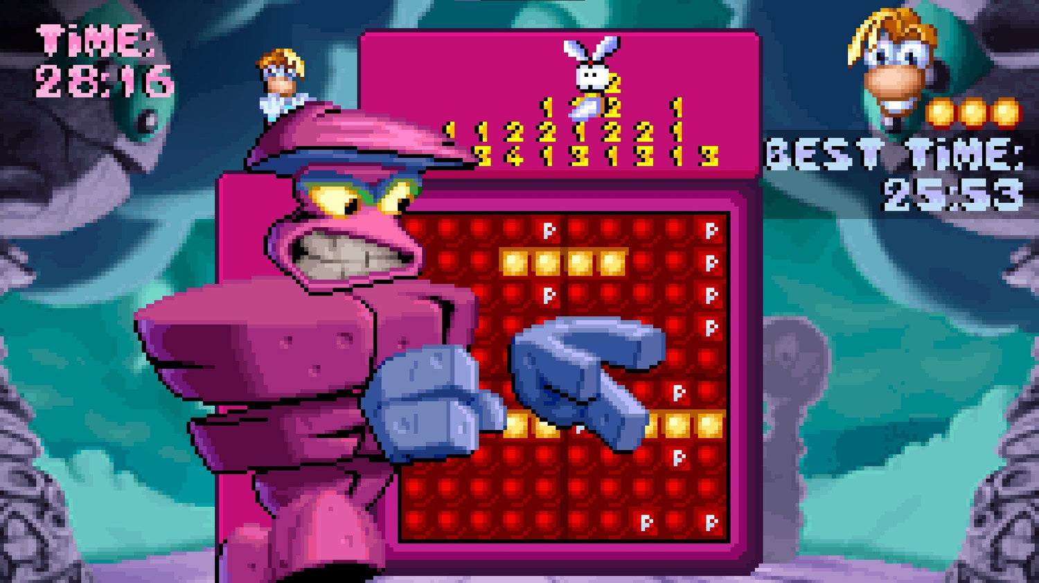 Rayman celebra 30 anos com jogo Picross não oficial incrível