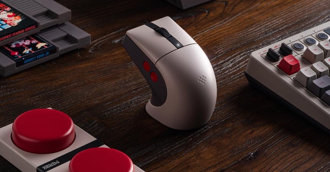 Mouse Retro da 8BitDo: A Nova Joia Inspirada no NES