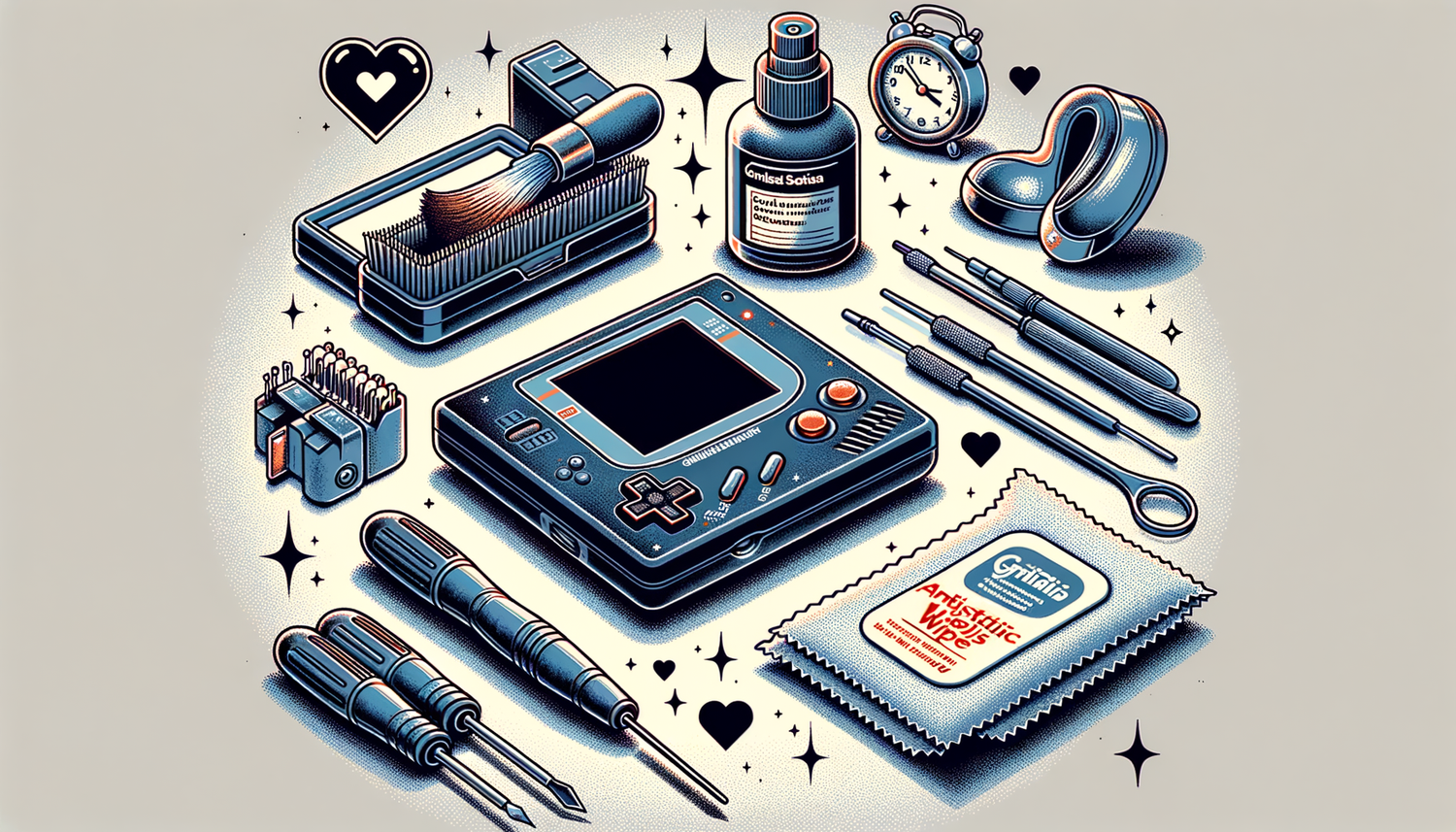 5 Dicas Imperdíveis para Limpar e Manter Seu Videogame Portátil Retrô e Aumentar Sua Vida Útil