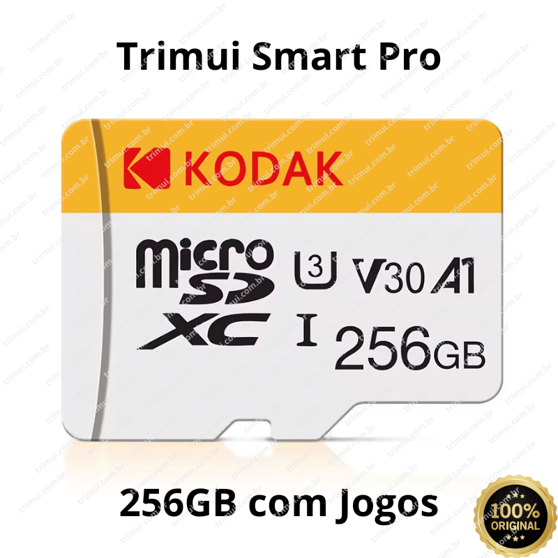 Cartão CrossMix-OS Trimui Smart Pro com Jogos – 64GB, 128GB e 256GB