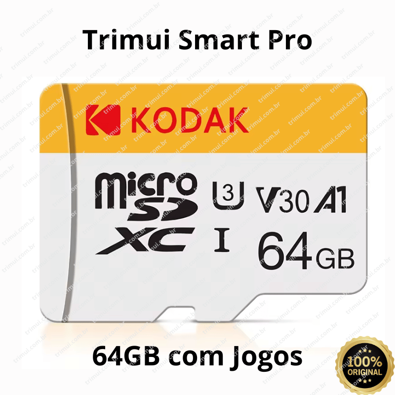 Cartão CrossMix-OS Trimui Smart Pro com Jogos – 64GB, 128GB e 256GB