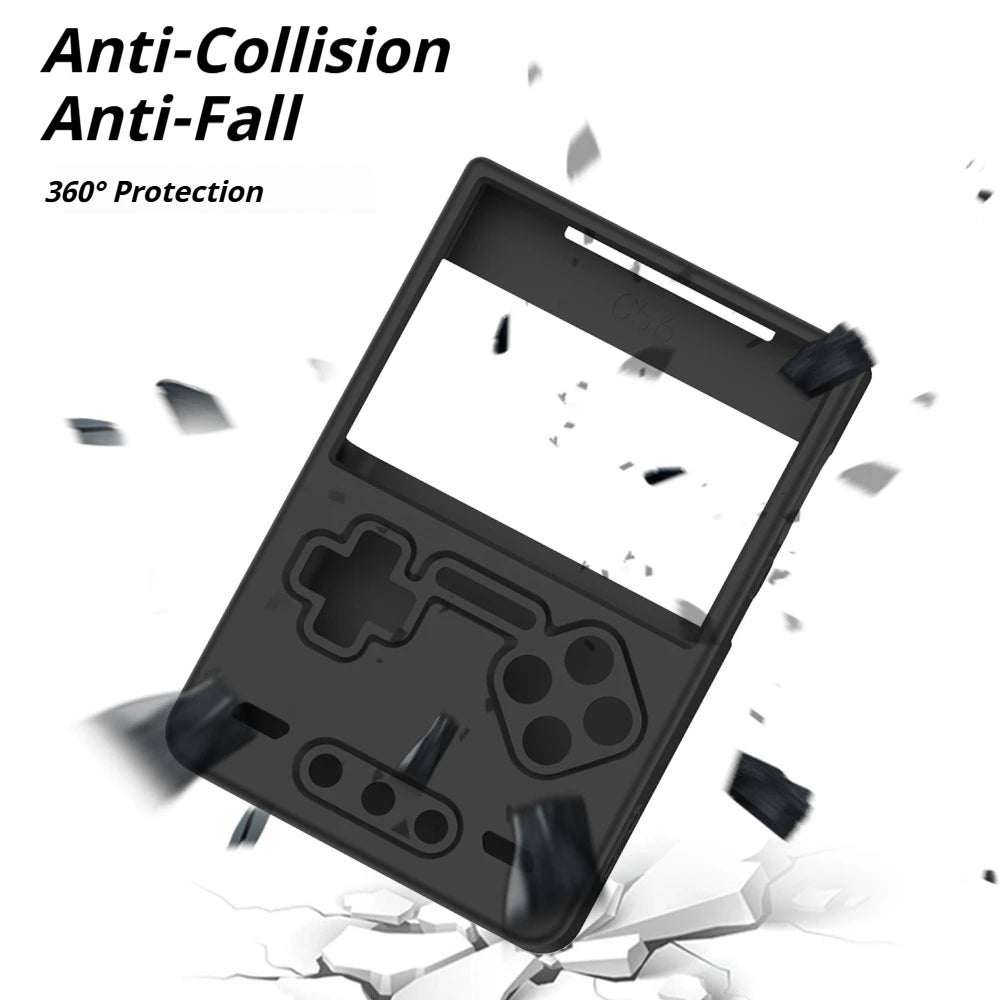 Capa de Silicone para Console Trimui Brick - Case Protetora Anti-Riscos