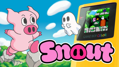 Descubra Snout, o novo platformer fofo para Game Boy Color!