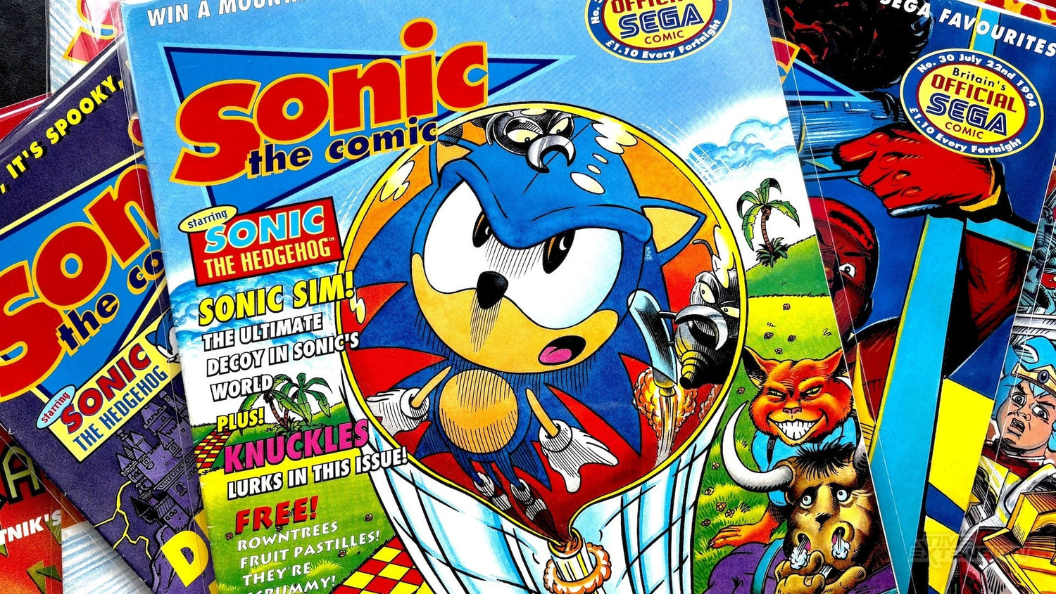 A liberdade de Sonic: relembrando a magia de Sonic the Comic