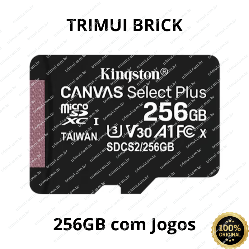 Cartão de Jogos TRIMUI BRICK – 64GB, 128GB e 256GB