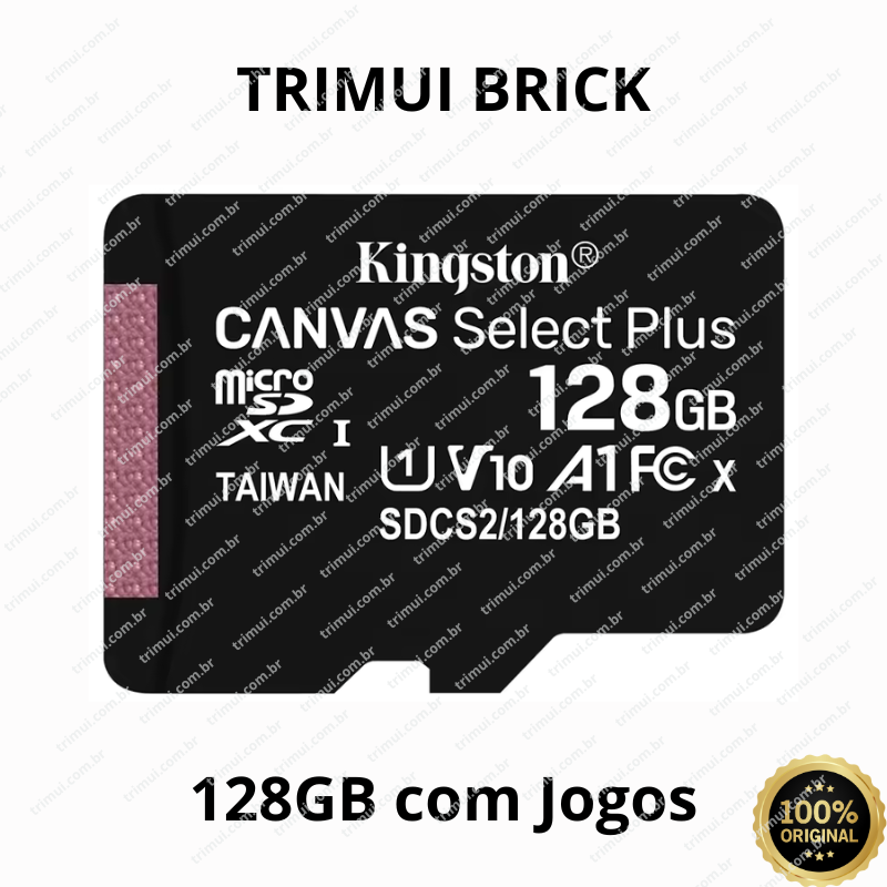 Cartão de Jogos TRIMUI BRICK – 64GB, 128GB e 256GB