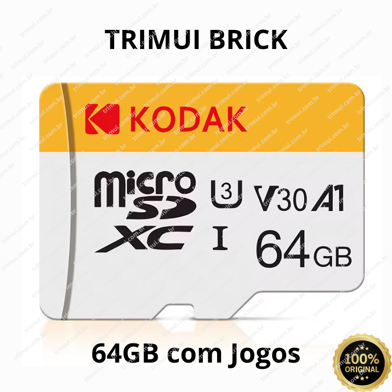 Cartão de Jogos TRIMUI BRICK – 64GB, 128GB e 256GB