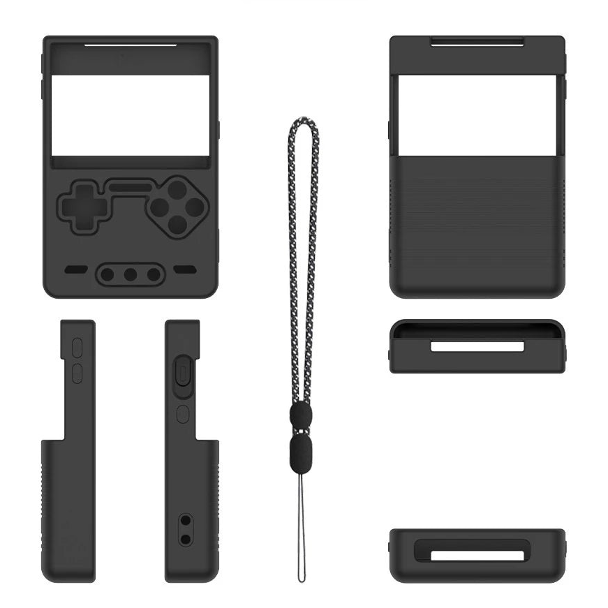 Capa de Silicone para Console Trimui Brick - Case Protetora Anti-Riscos
